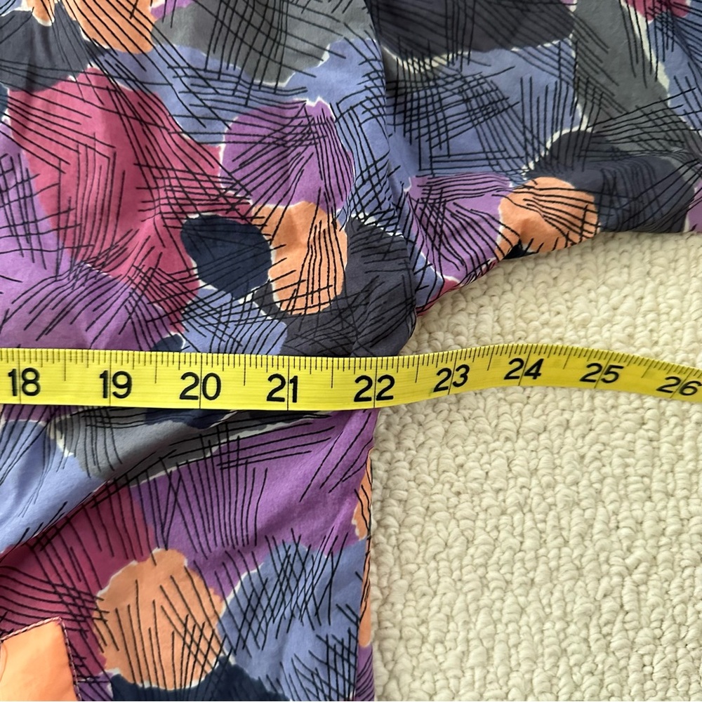 Vintage Reebok Floral Patterned Lightweight Jacket - Picture 5 of 6